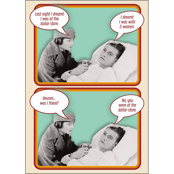 Wicked Funny Card Dollar Store Dream