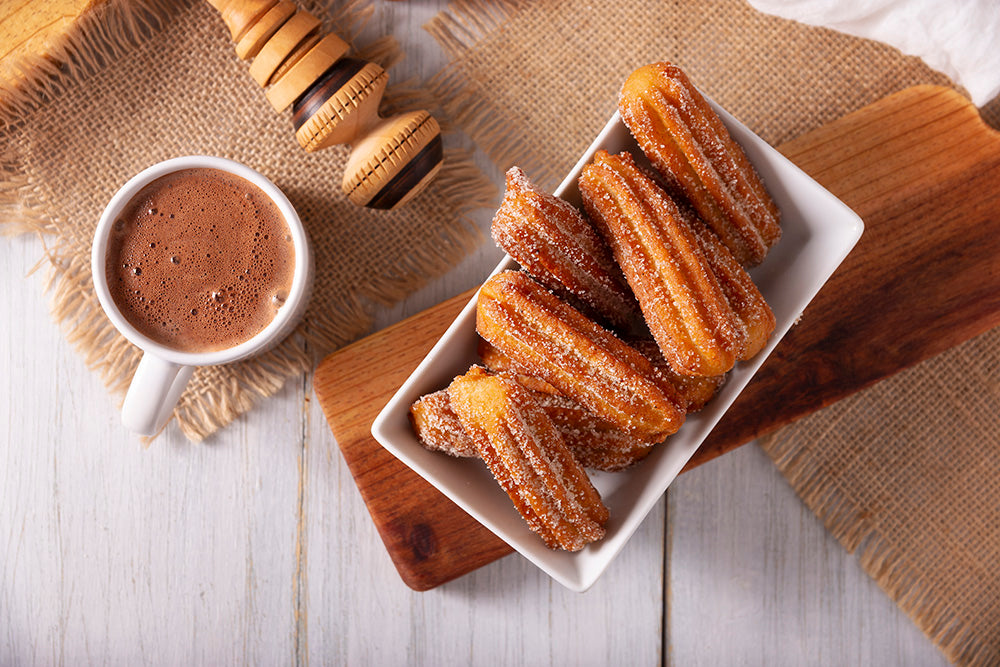 Mini Churro Hot Chocolate