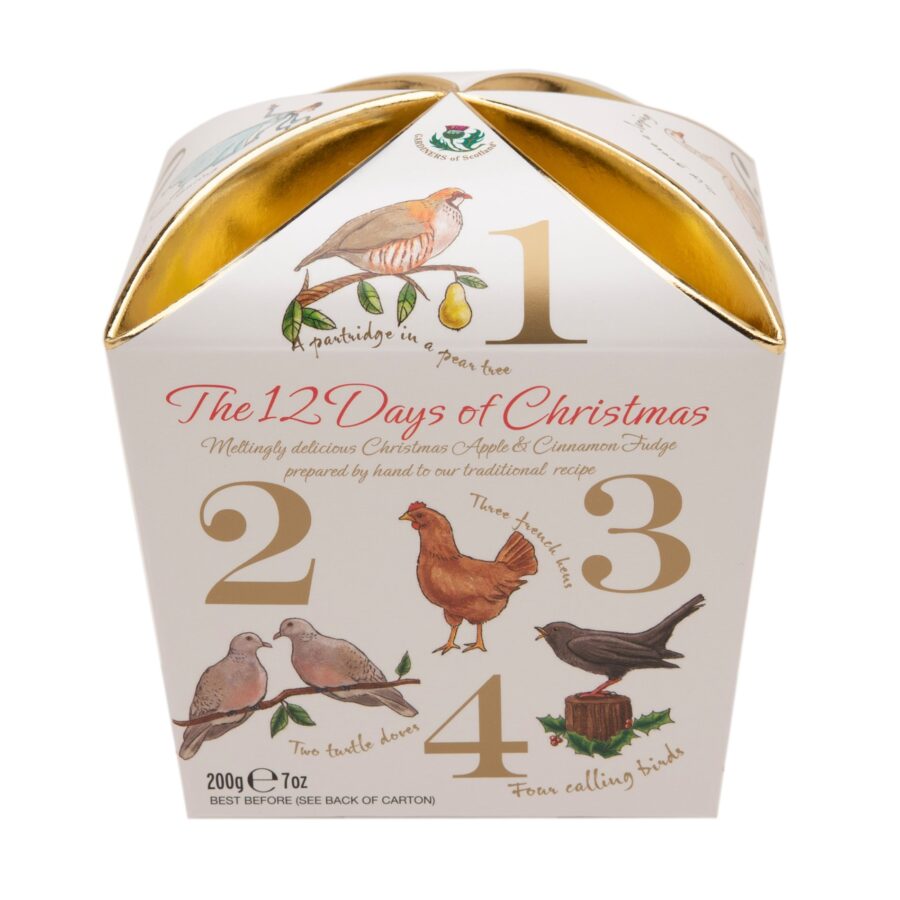Gardiners 12 Days of Christmas Apple & Cinnamon Fudge 200g