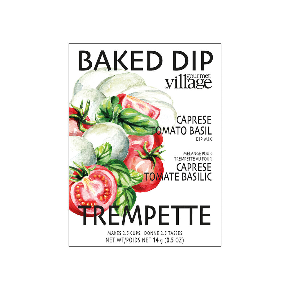 Baked Caprese Tomato Basil Dip Mix
