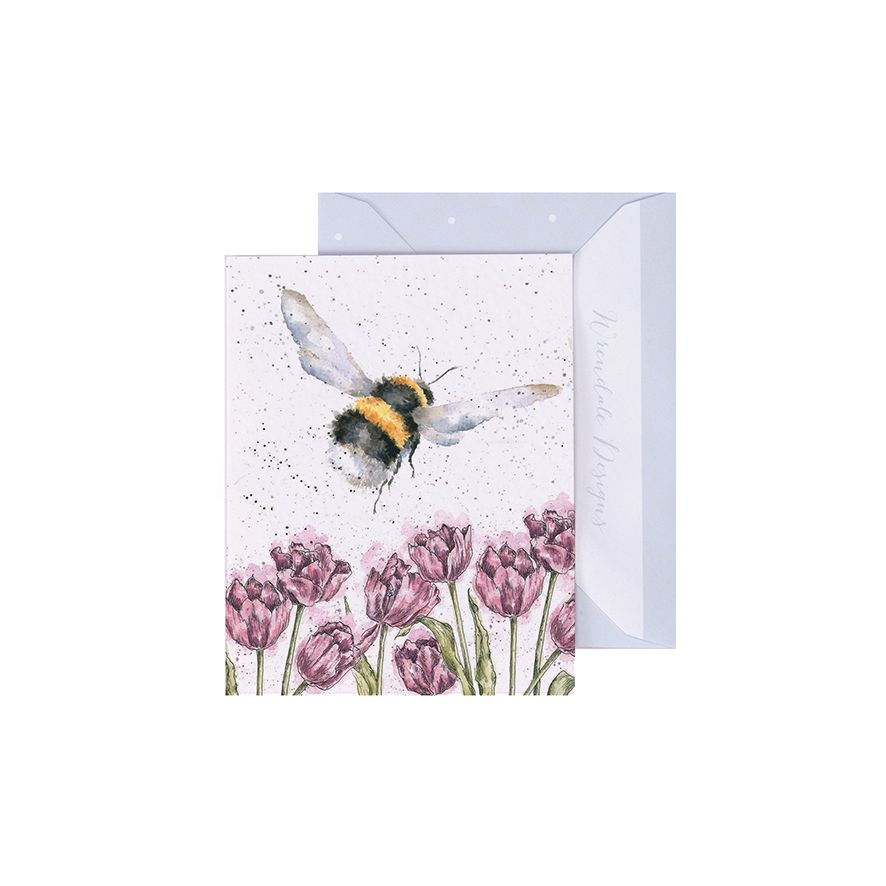 Wrendale Gift Enclosure Card Flight of the Bumblebee