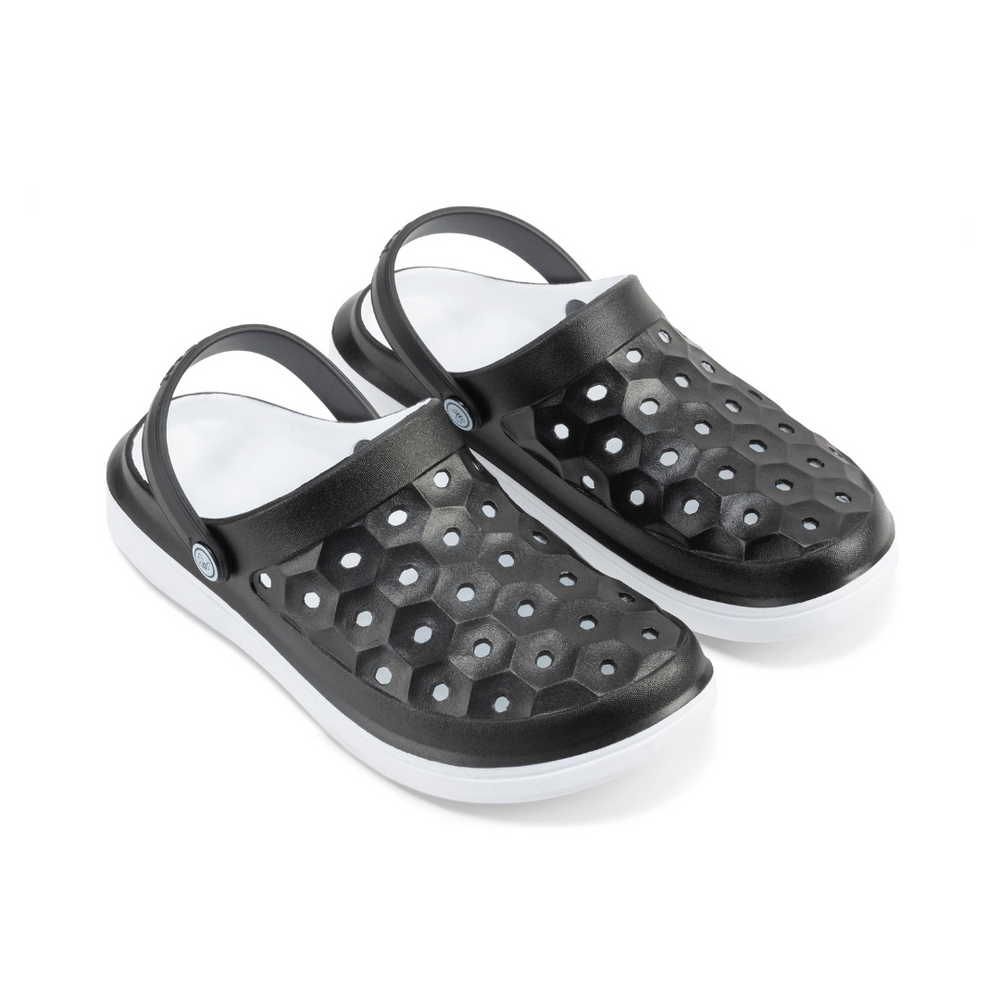 Joybees Varsity Clog - Graphic Black/White