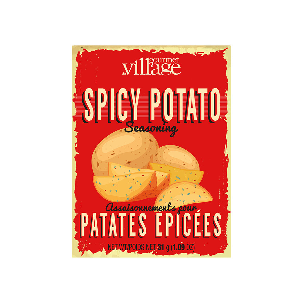 Gourmet Spicy Potato Seasoning Recipe Box