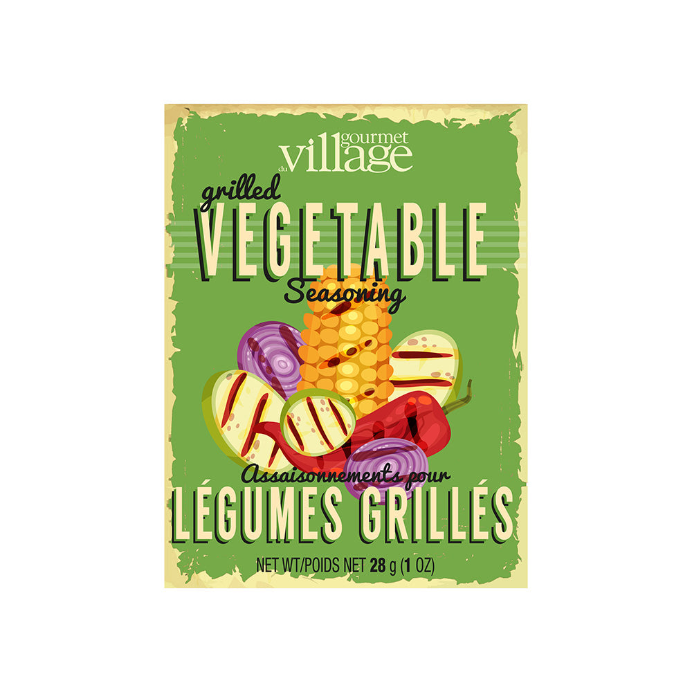 Gourmet Grilled Vegetable Seasoning Recipe Box