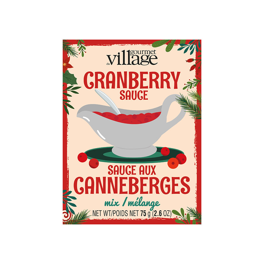 Gourmet Cranberry Sauce Seasoning Recipe Box