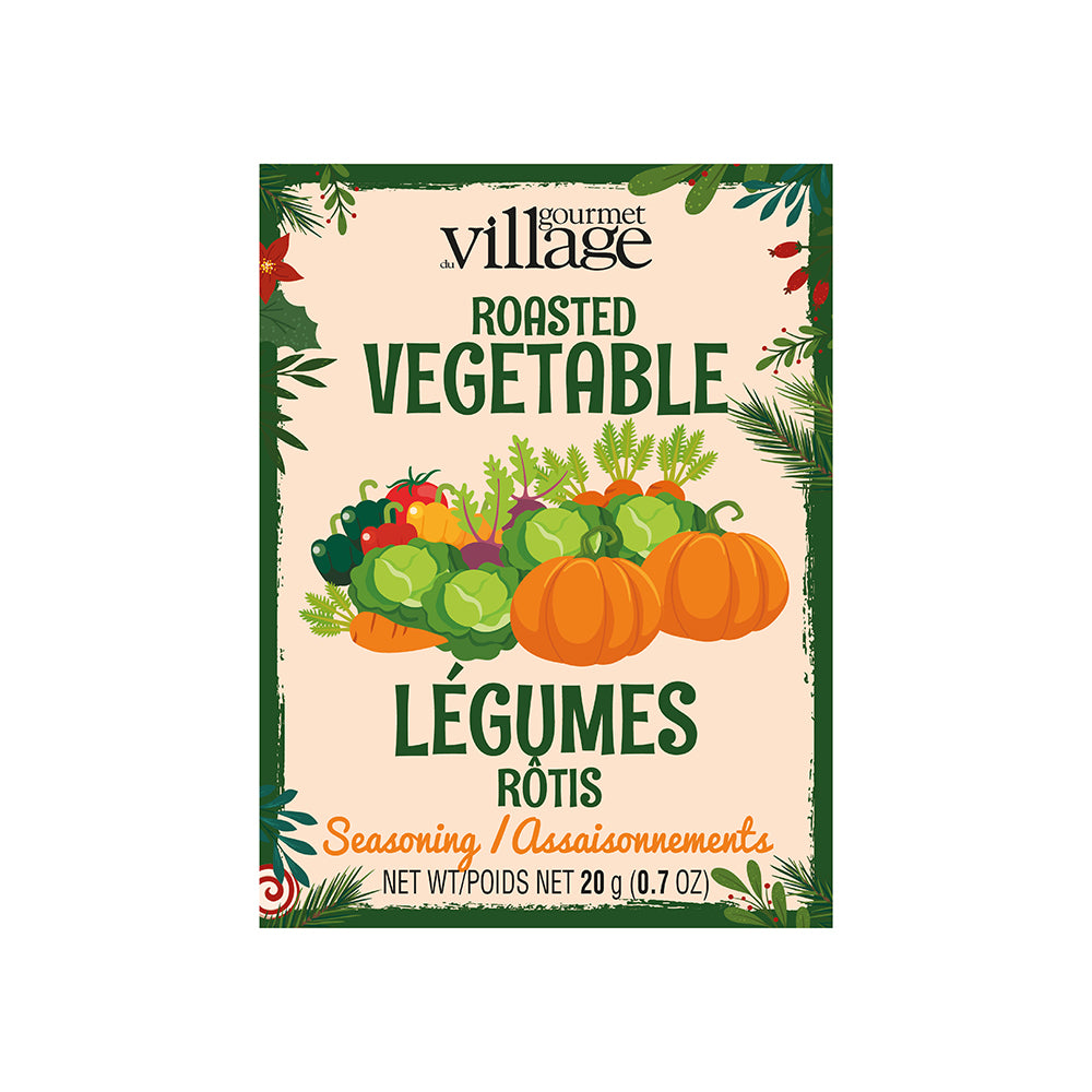 Gourmet Roasted Vegetables Seasoning Recipe Box