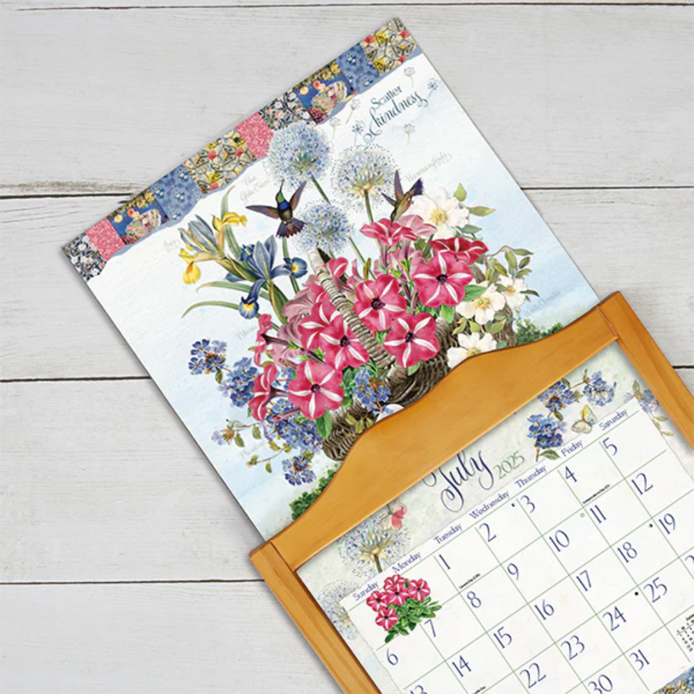 Lang 2025 Calendar - Garden Botanicals