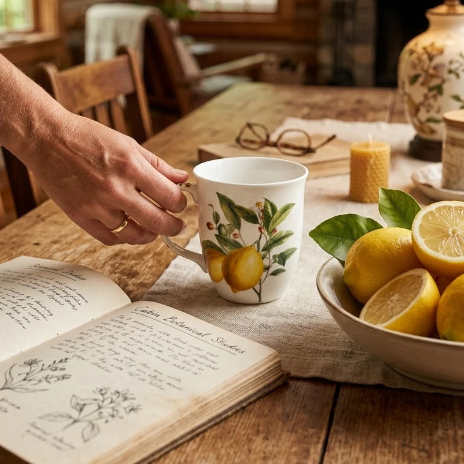 Lemons Java Mug