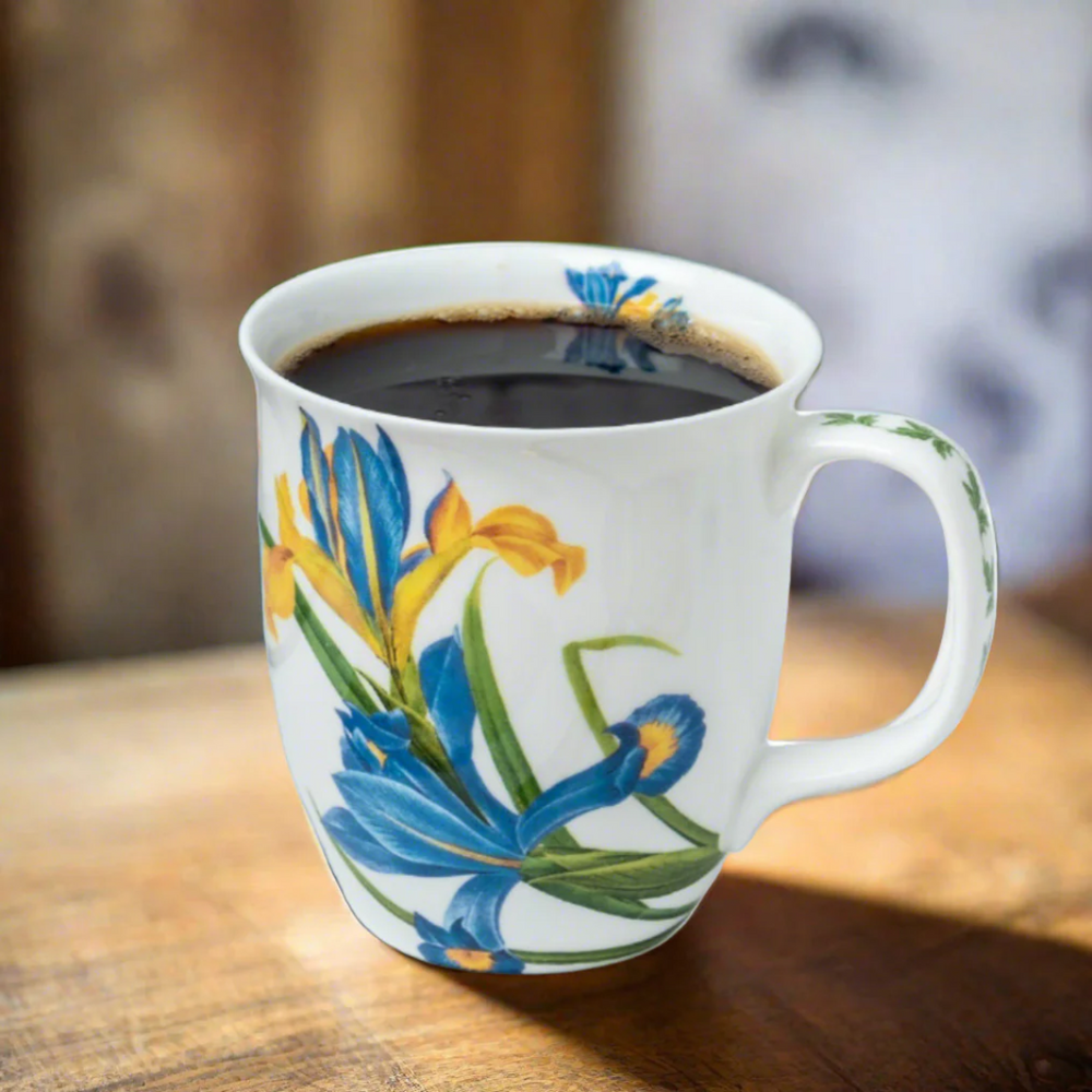 Garden Iris Java Mug