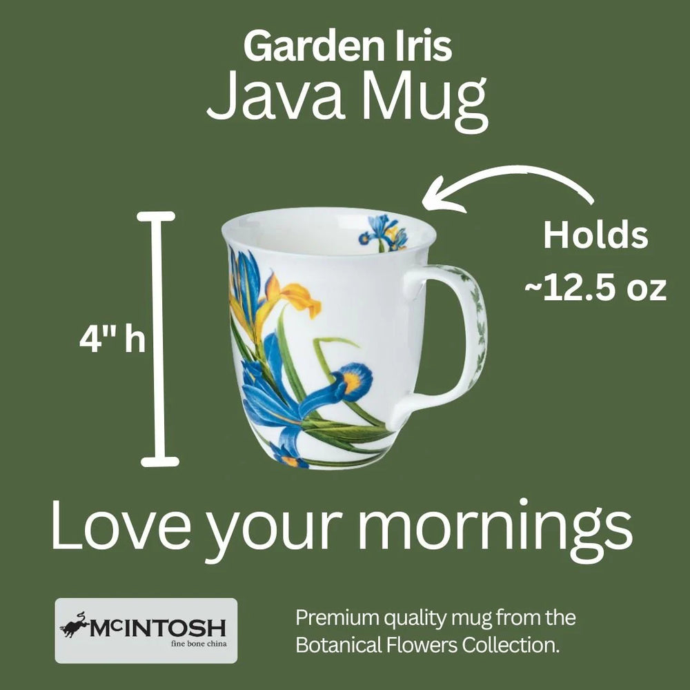 Garden Iris Java Mug