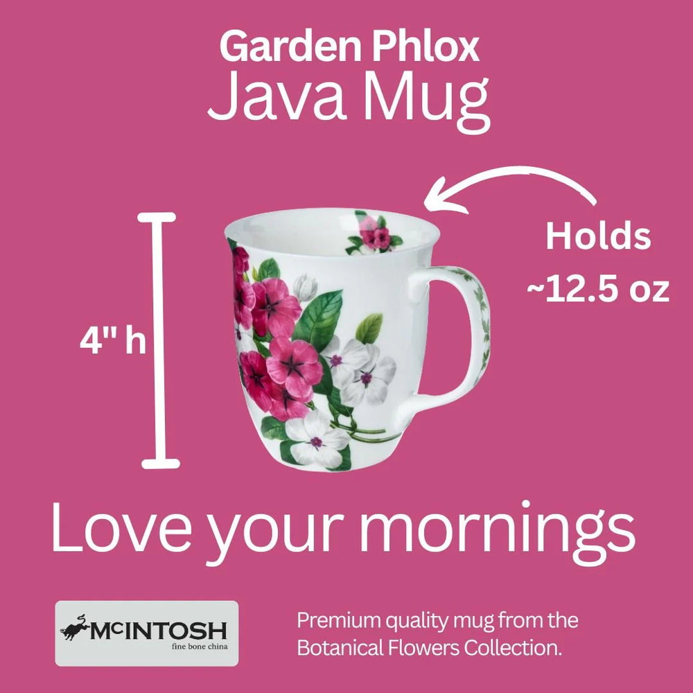 Garden Phlox Java Mug