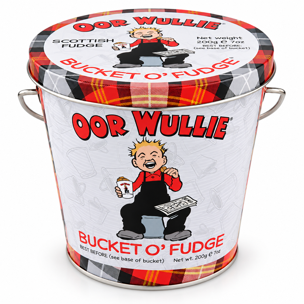Gardiners Oor Wullie Bucket of Fudge 200g
