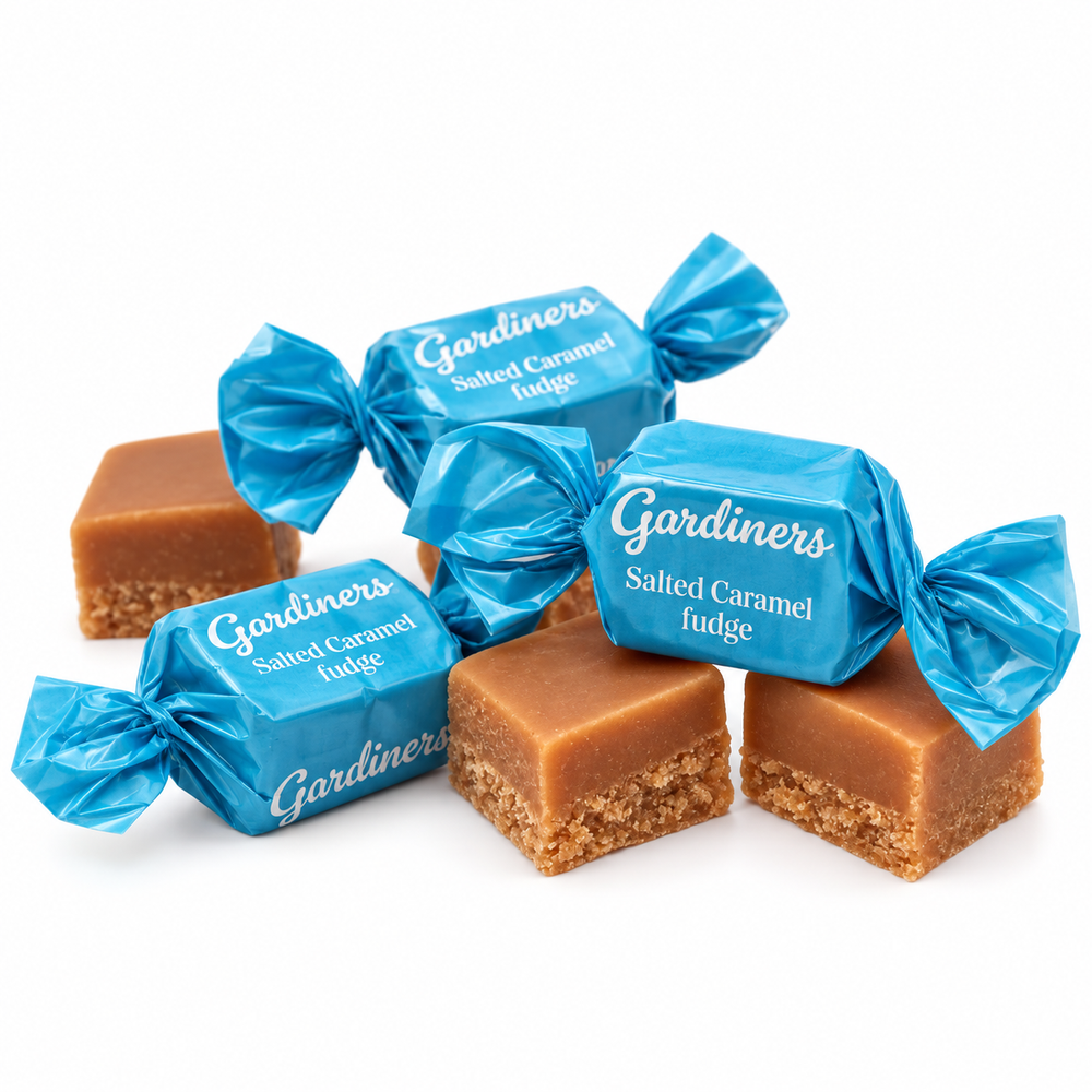 Gardiners Scottish Range Sea Salt & Caramel Fudge 150g