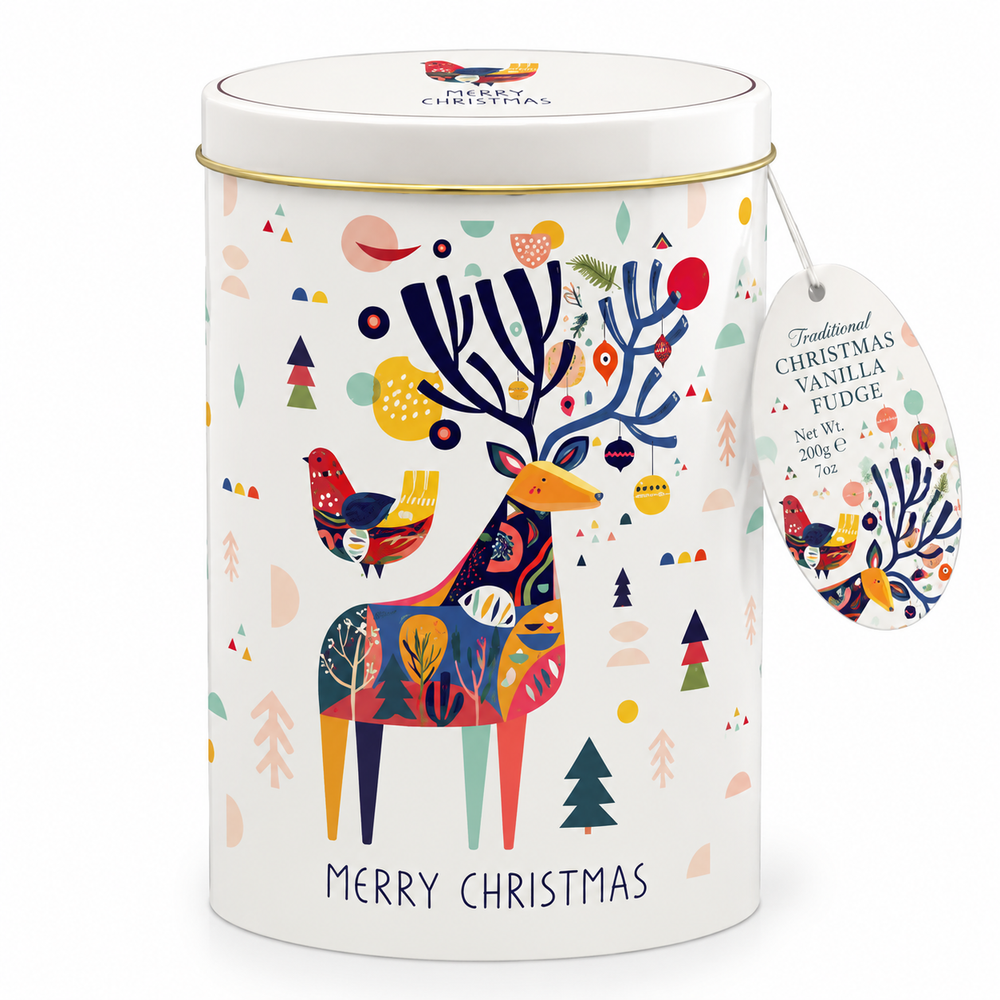 Gardiners Stag Clotted Cream Fudge Tin 250g