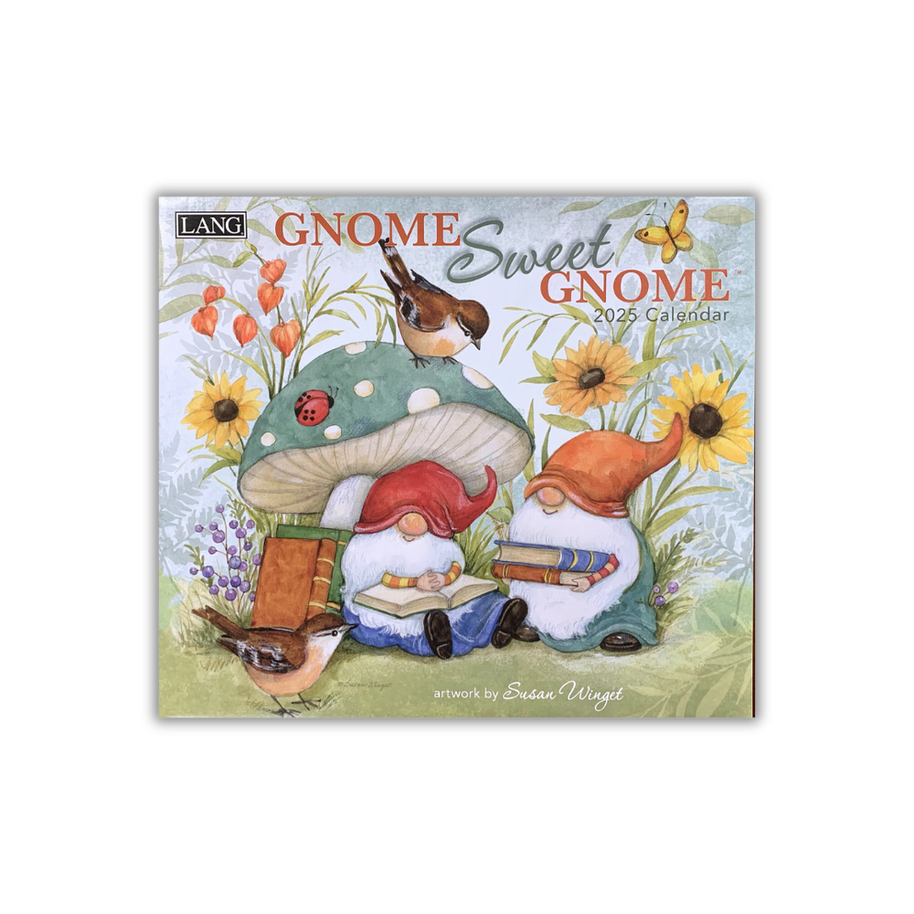 Lang 2025 Calendar - Gnome Sweet Gnome