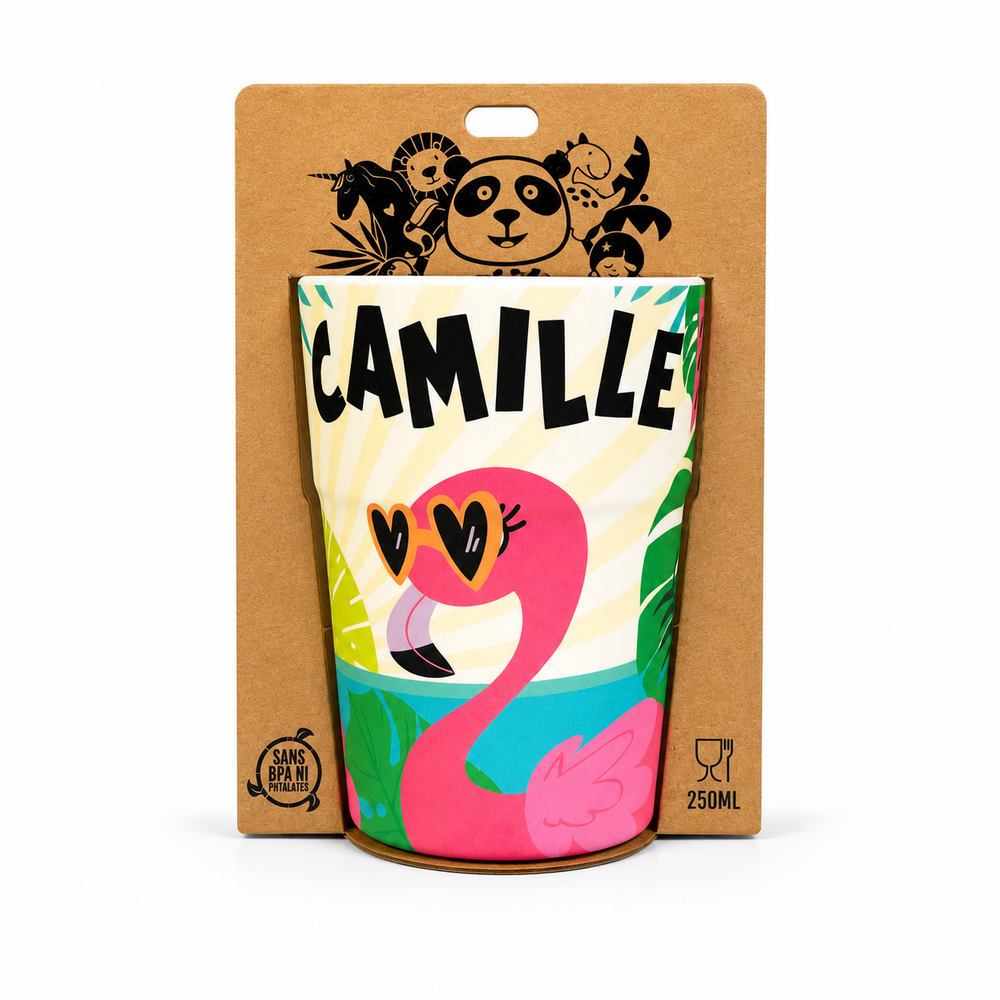 Gobelet en Bambou Pour Enfants Camille