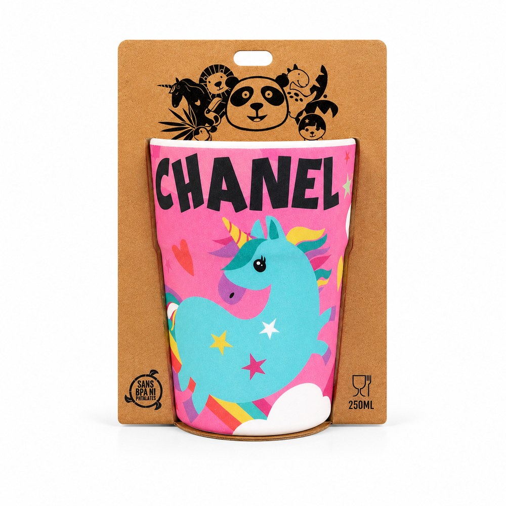 Gobelet en Bambou Pour Enfants Chanel