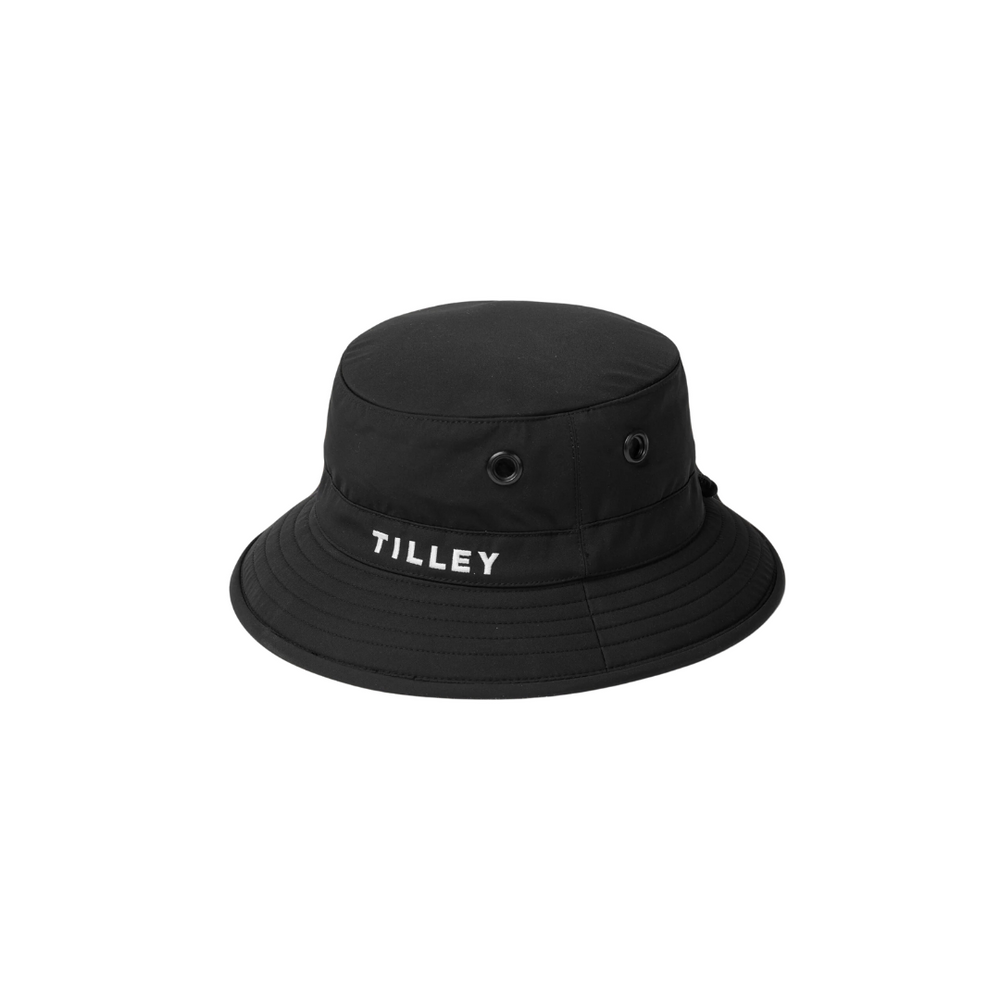 Tilley Golf Bucket Hat - Black - Size XL
