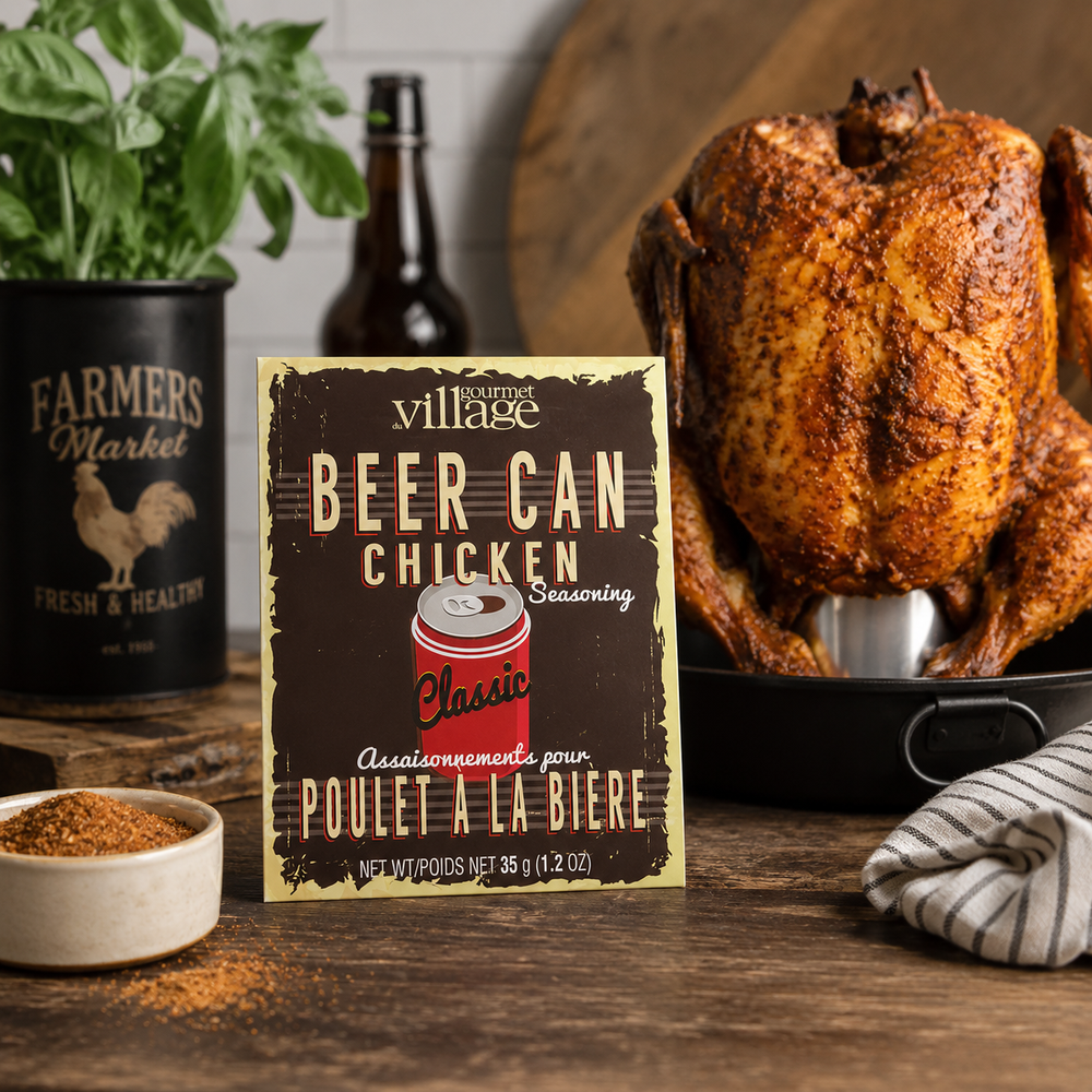 Gourmet Beer Can Chicken Seasoning Recipe Box