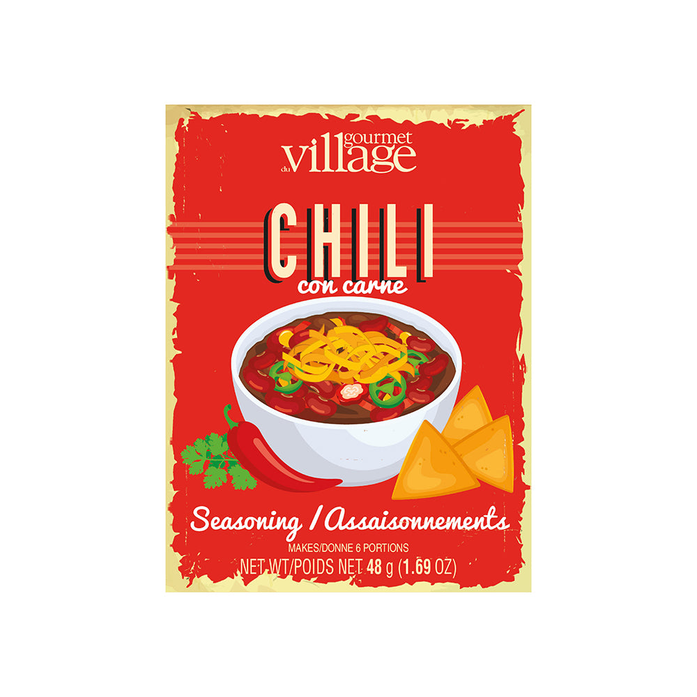 Gourmet Chili Seasoning Recipe Box