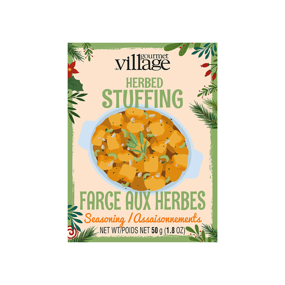 Gourmet Herbed Stuffing Seasoning Recipe Box