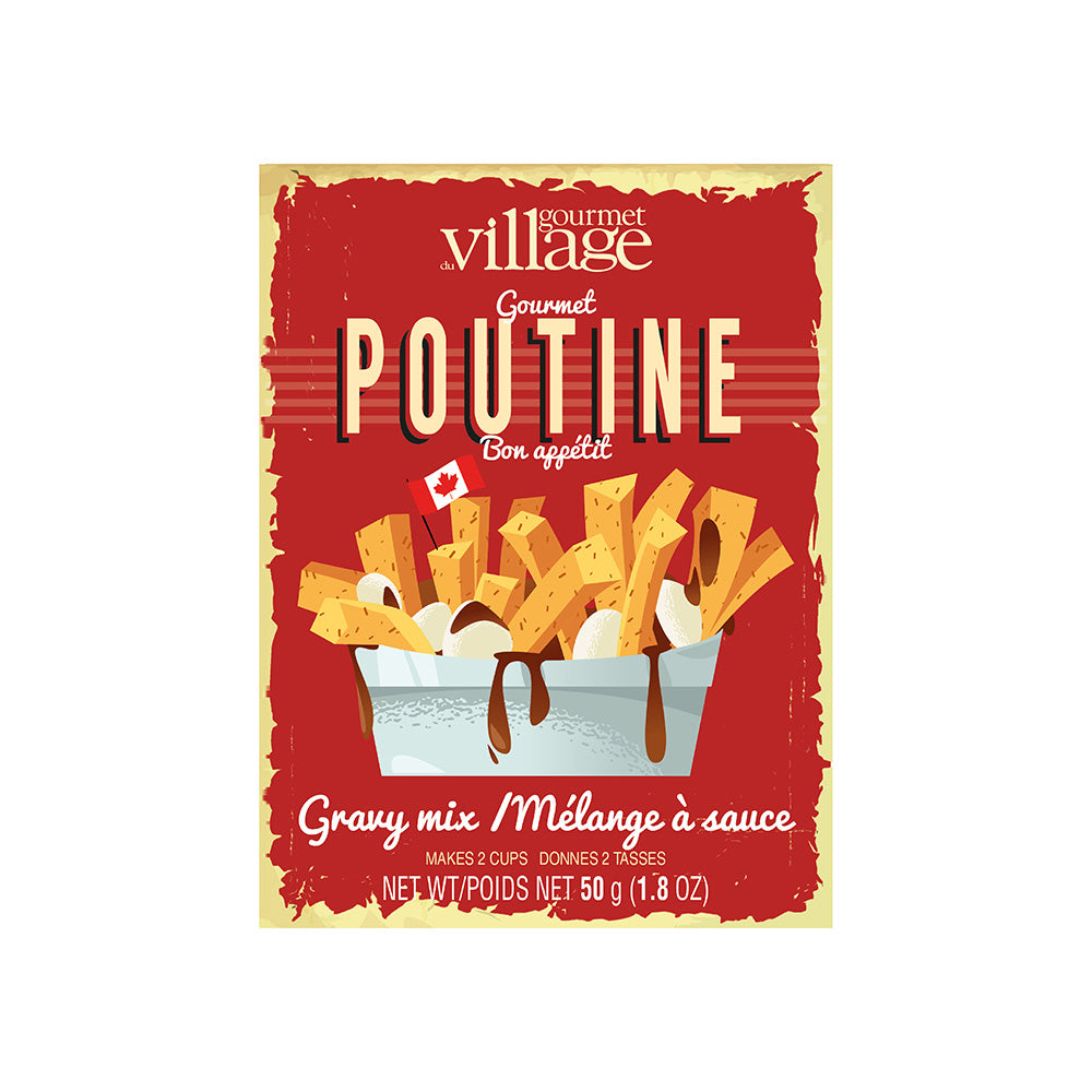 Gourmet Poutine Gravy Mix Recipe Box