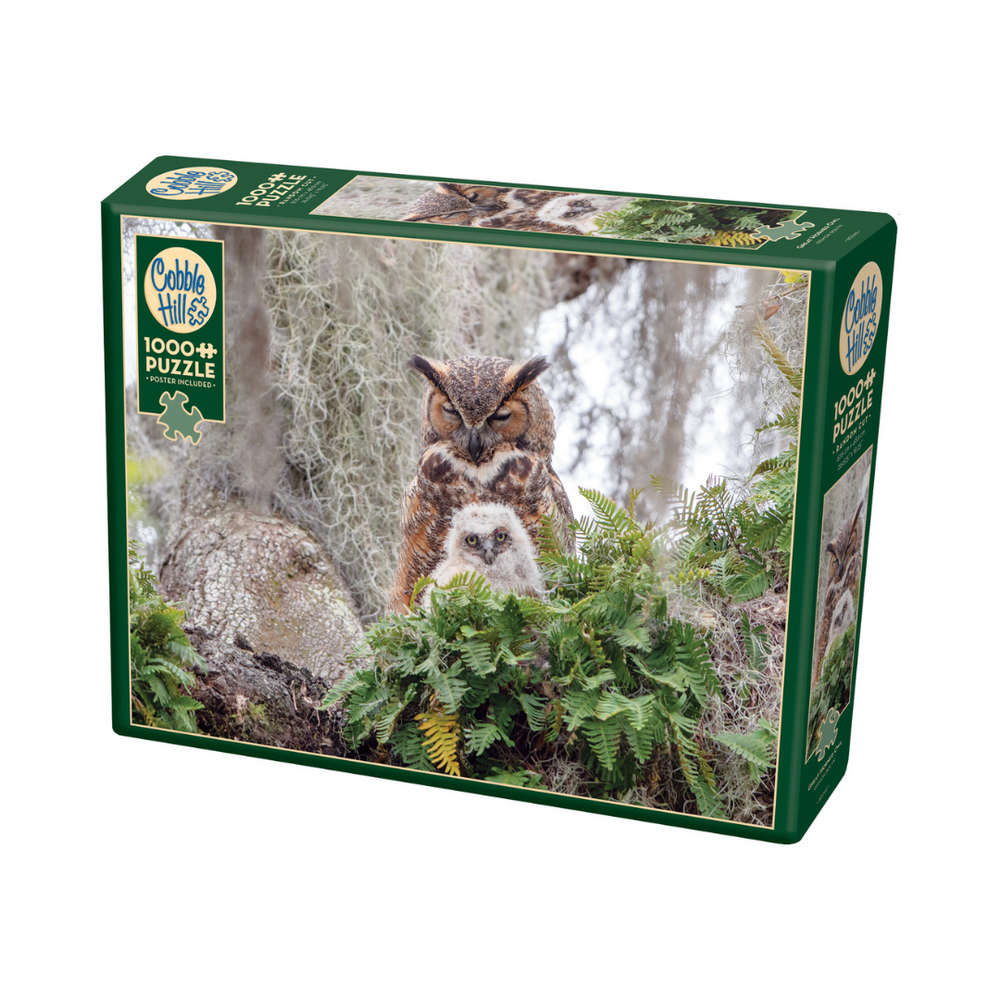 Cobble Hill Puzzles - Great Horned Owl