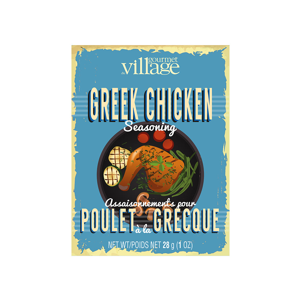 Gourmet Greek Chicken Seasoning Recipe Box