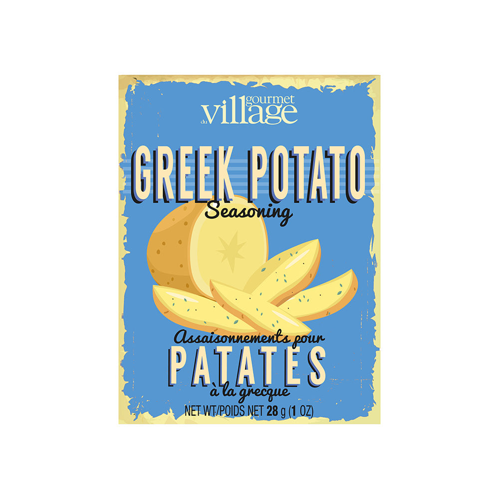 Gourmet Greek Potato Seasoning Recipe Box