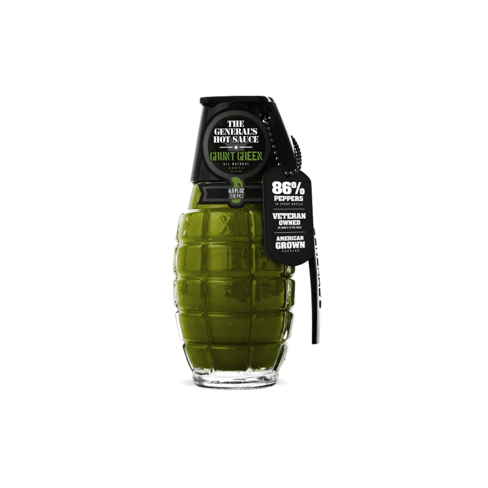 Grenade Hot Sauce - Grunt Green
