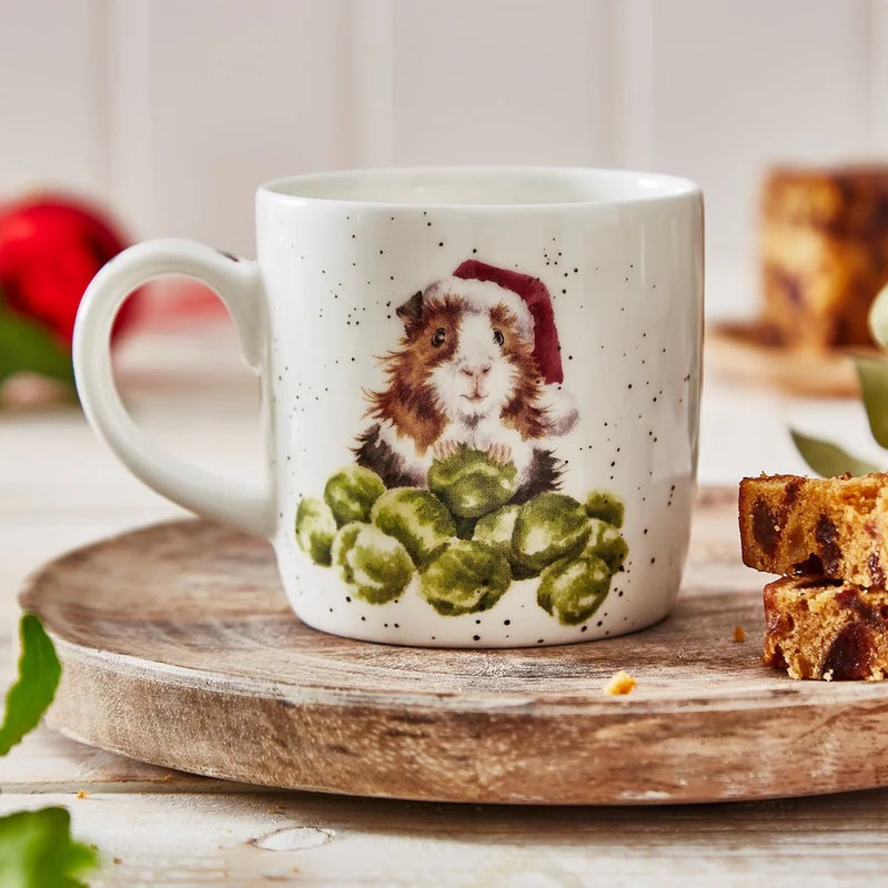 Wrendale 11 oz Mug - Sprouts (Guinea Pig)