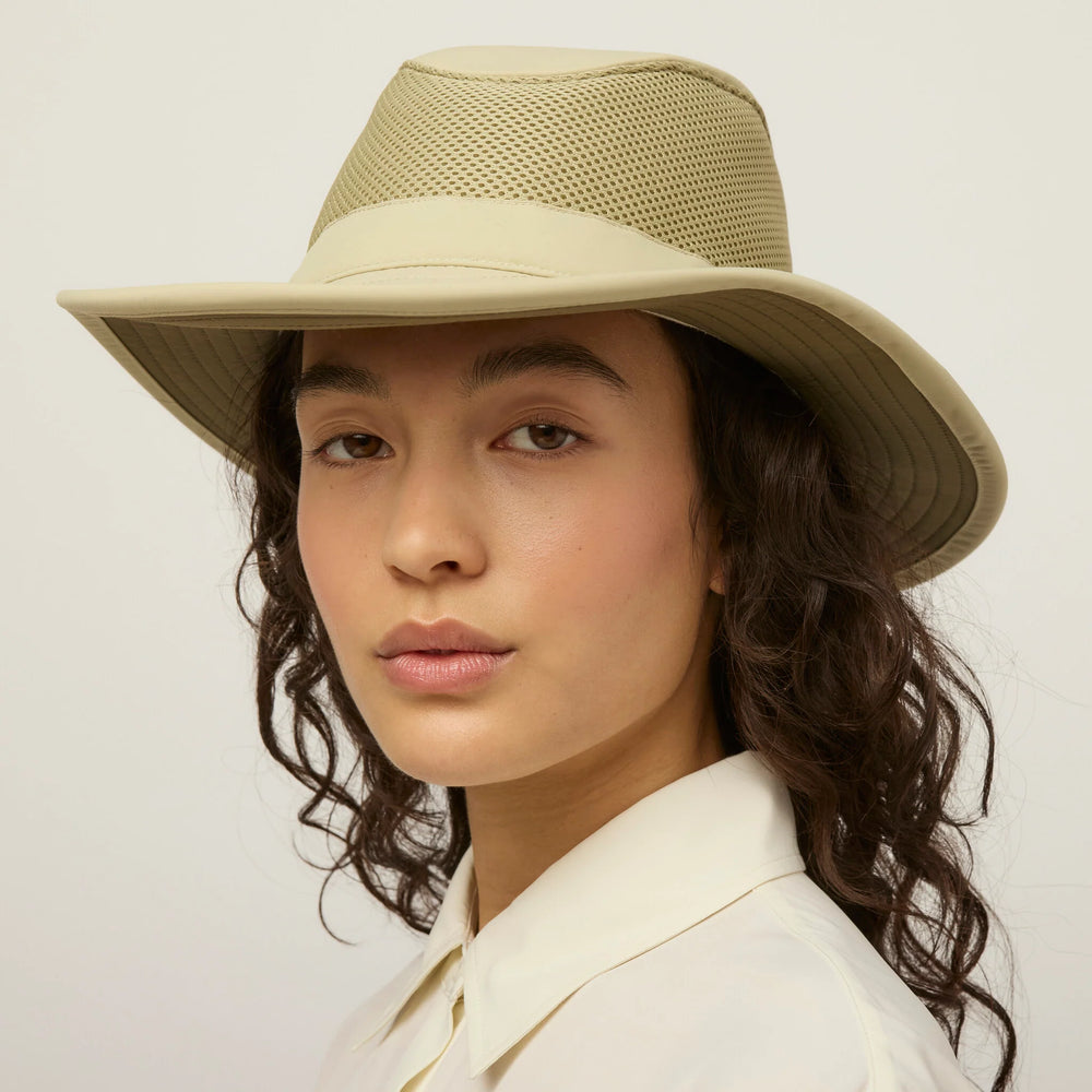 Tilley Hat-Airflo Mesh Crown Khaki Olive