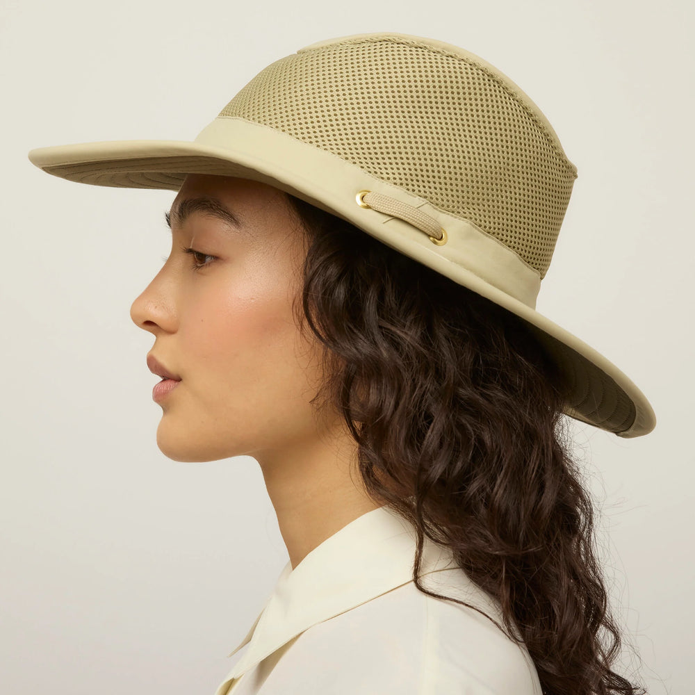 Tilley Hat-Airflo Mesh Crown Khaki Olive