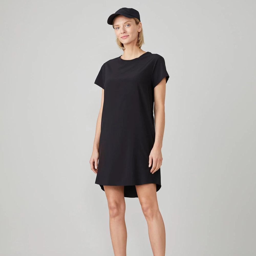 Tilley Tech Slk Tee Dress Black