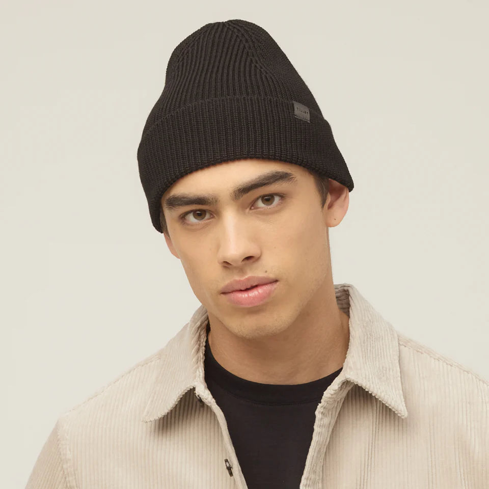 Tilley Hydrowool Cuff Beanie Black