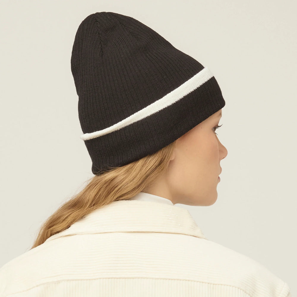 Tilley: Hat-The Hydrowool Rib Beanie Black