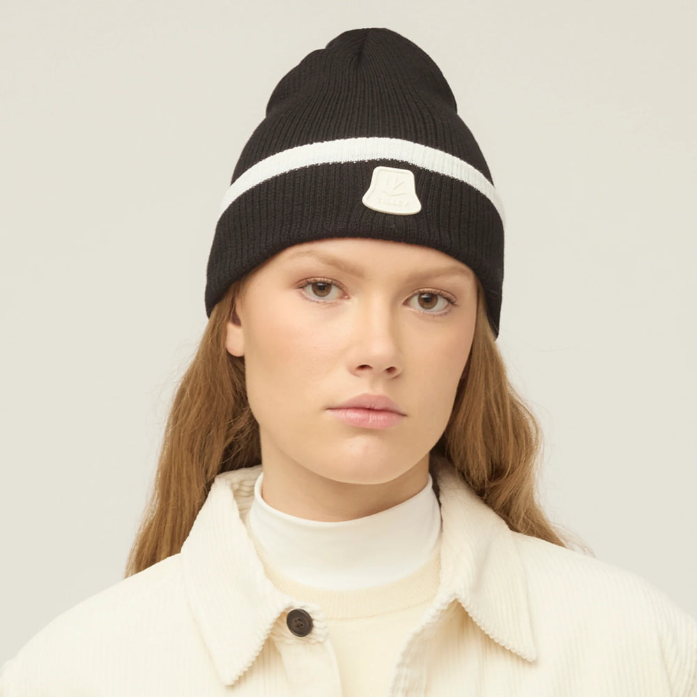 Tilley: Hat-The Hydrowool Rib Beanie Black
