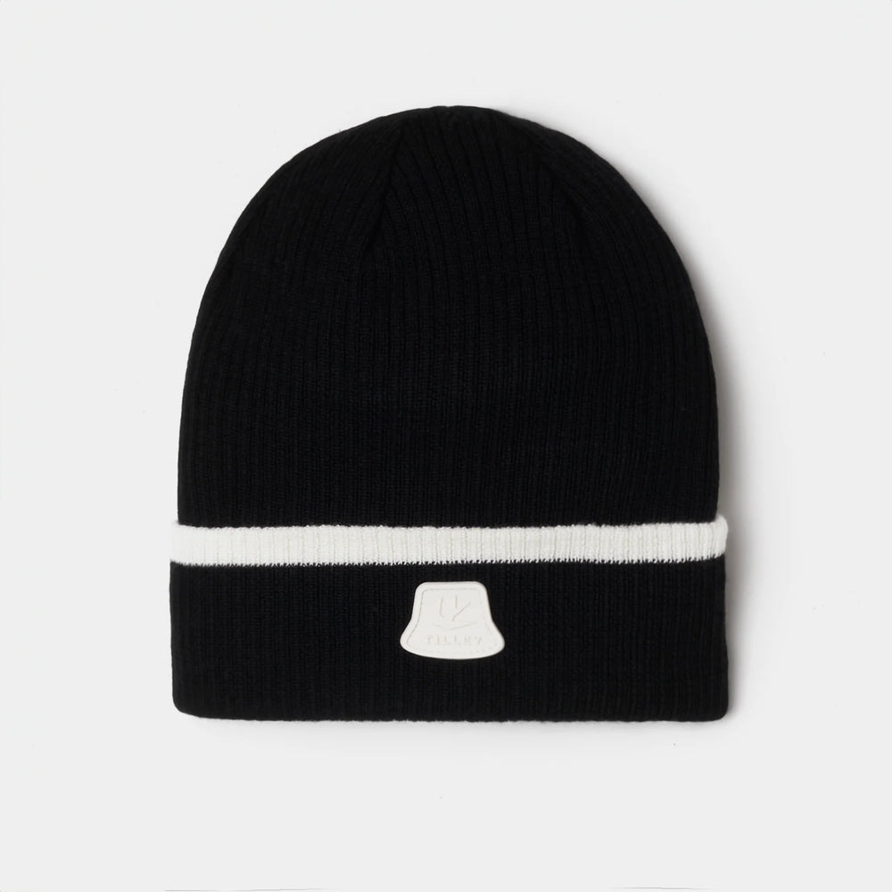 Tilley: Hat-The Hydrowool Rib Beanie Black