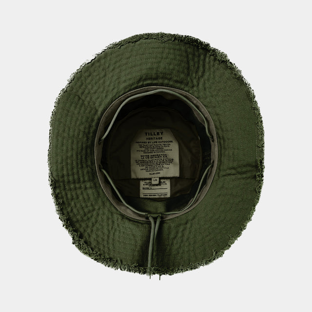Tilley Hat-Fringe Wanderer Dark Pine