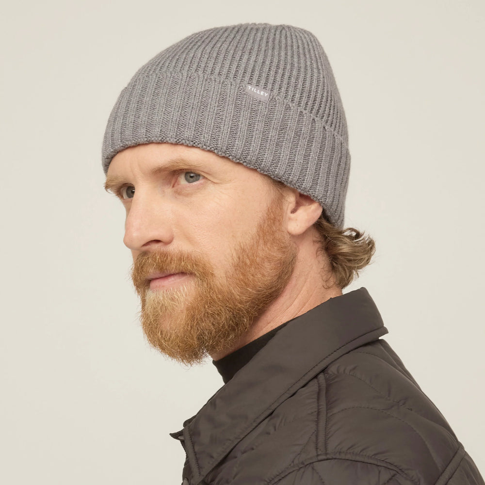 Tilley Hat-Warmth Beanie Grey Mix