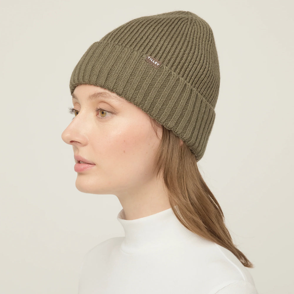 Tilley Hat-Warmth Beanie Olive
