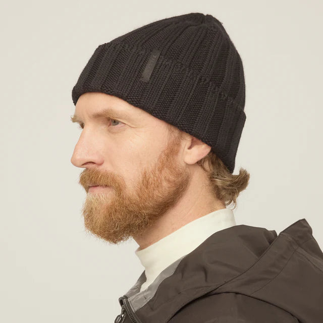 Tilley Chunky Ribbed Beanie Black