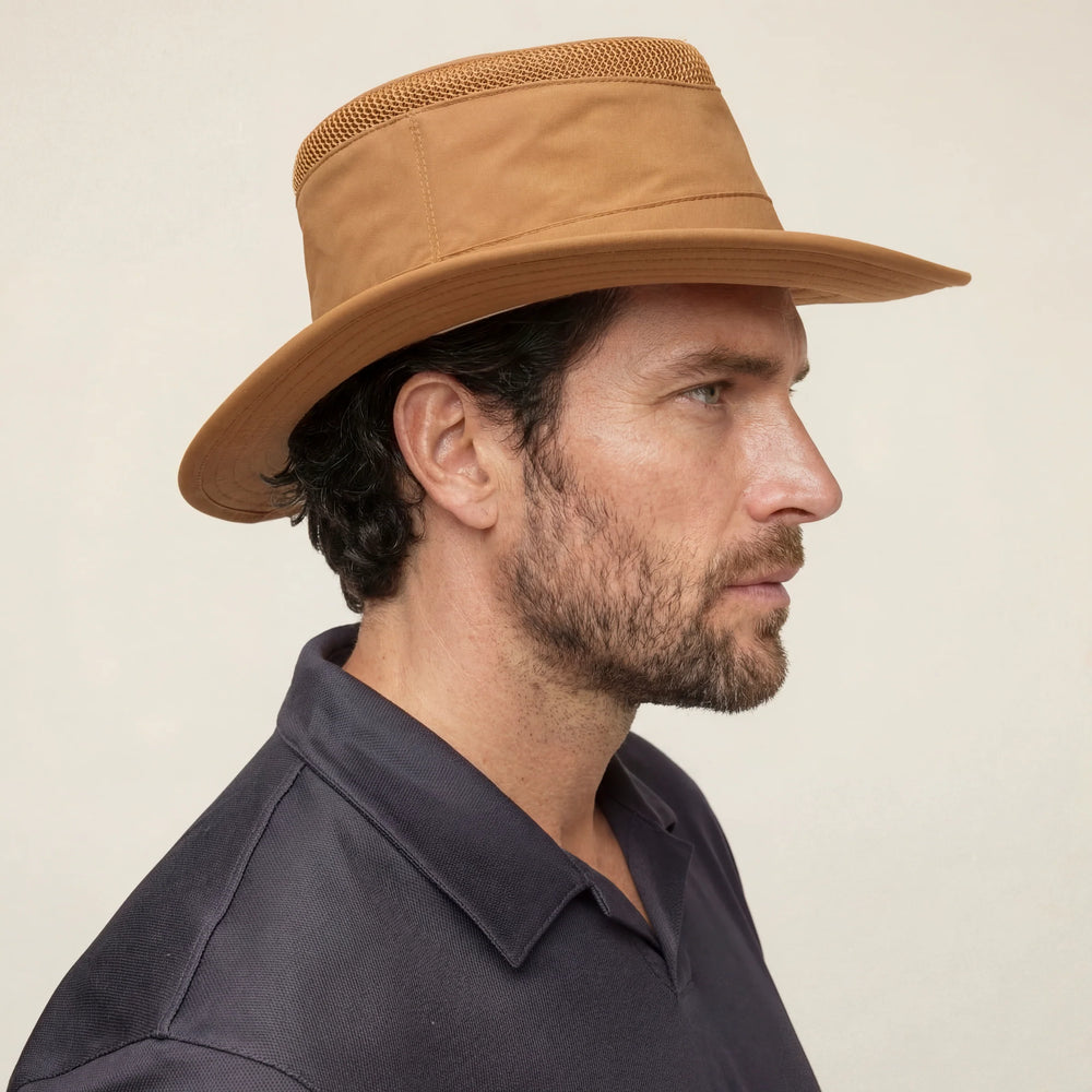 Tilley Hat-Airflo Medium Brim Toffee