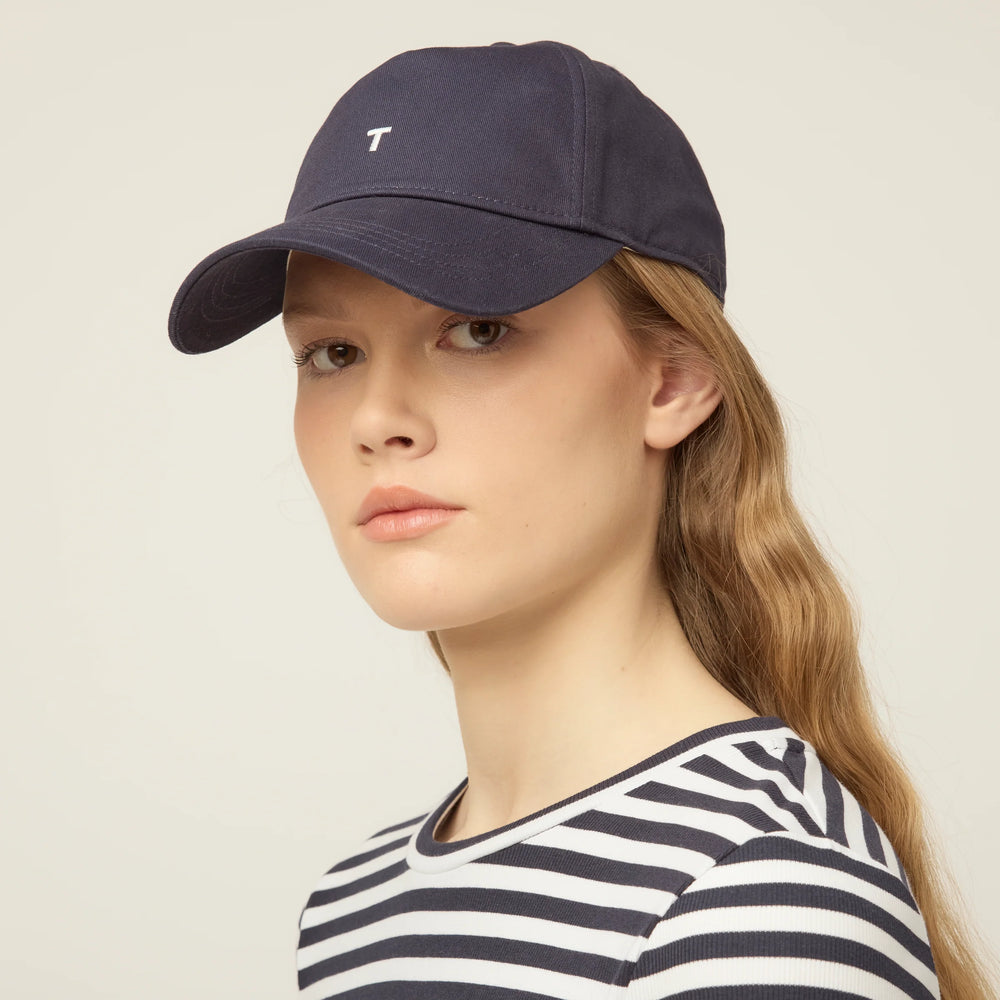 Tilley Hat-Cotton Mid-Weight Cap Navy