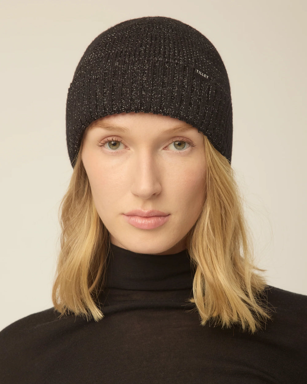 Tilley Hat-Reflective Beanie Black