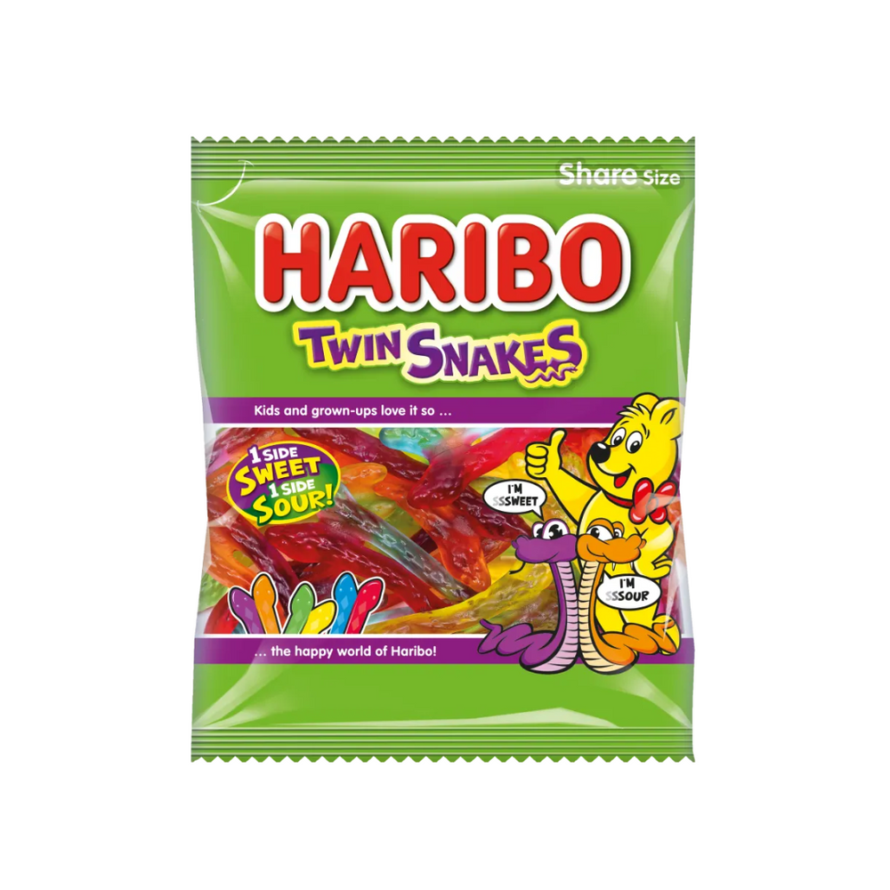 Haribo Twin Snakes 140g
