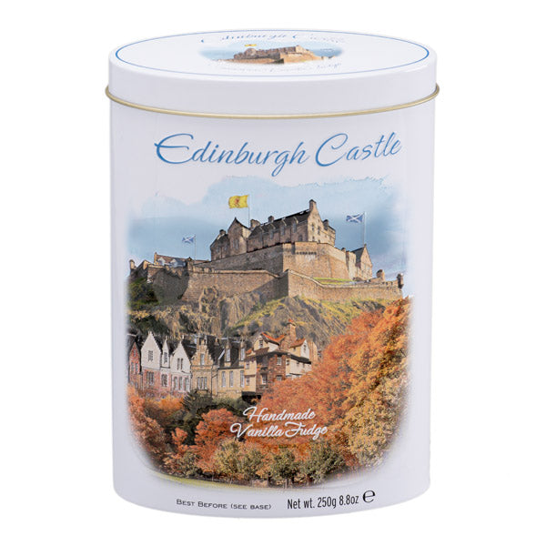 Gardiners Edinburgh Castle Vanilla Fudge Tin 250g