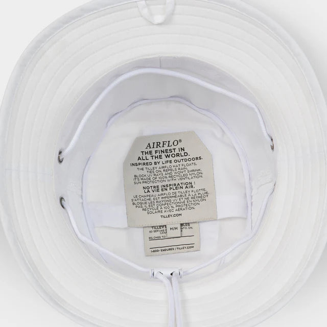 Tilley Hat-Airflo Bucket White