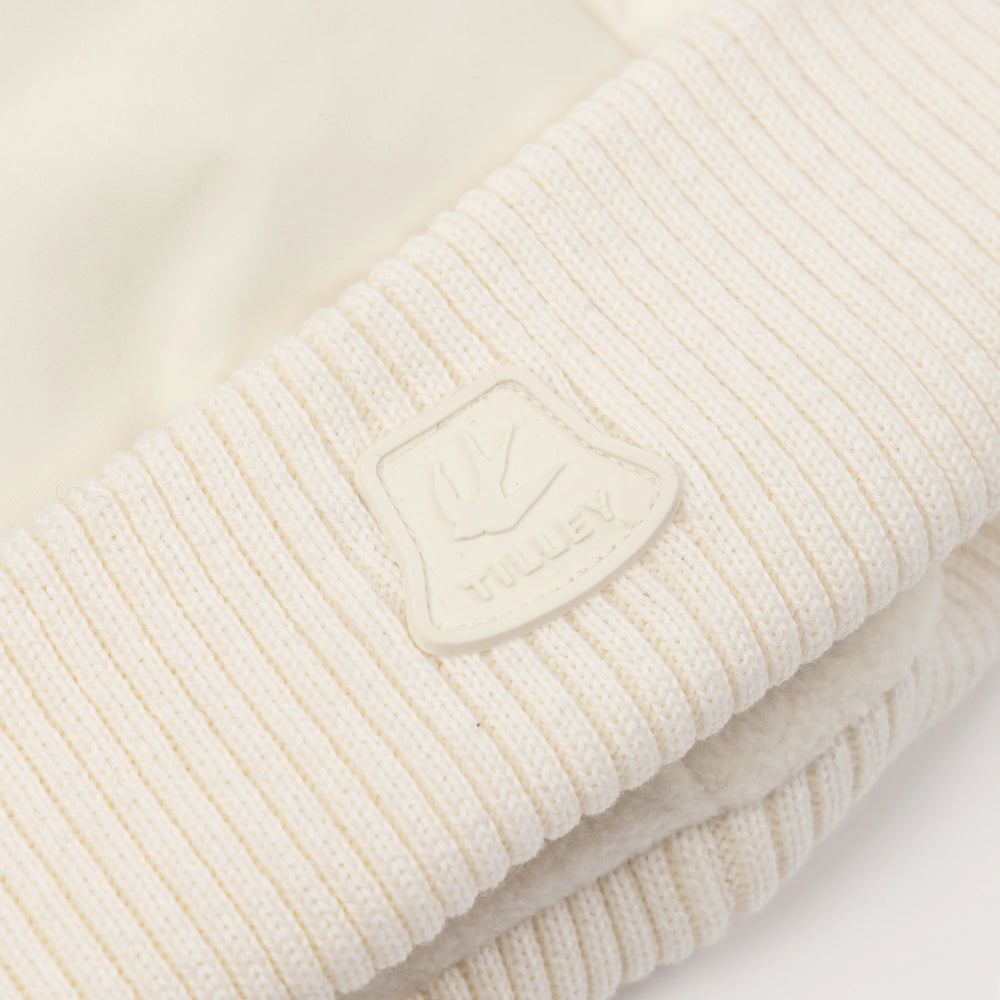 Tilley Airlite Down Padded Beanie Off White