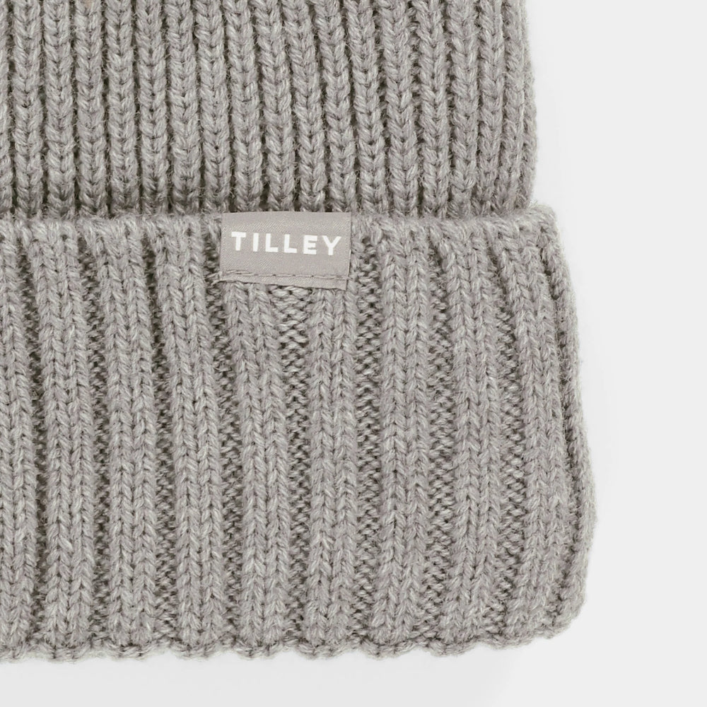 Tilley Hat-Warmth Beanie Grey Mix